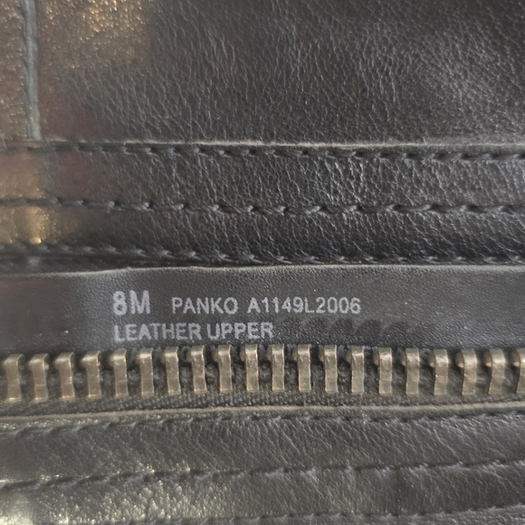 Franco Sarto Black Leather Boots 8 - Picture 11 of 11